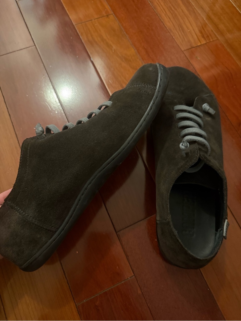 Camper men’s peu cami 17665 sneaker size 10.5 dark grey/brown like - Picture 6 of 7